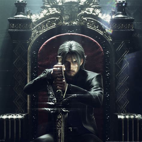 Final Fantasy Noctis Video Game Throne Wallpaper Hd Image Picture