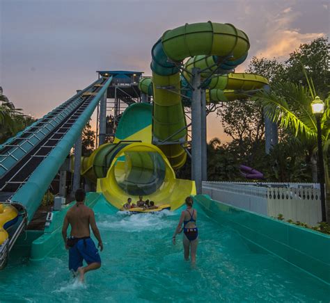 The outdoor water park is huge and offers all kinds of fun ways to get wet. Fire up your summer at Bush Gardens & Adventure Island ...