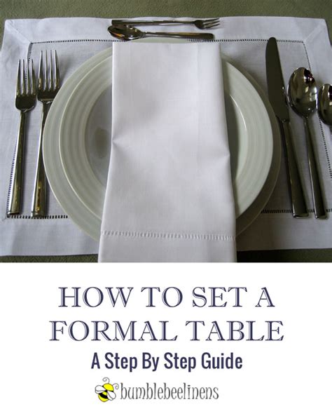 The art of table setting is actually simple once you understand a few basics. How To Set a Formal Table