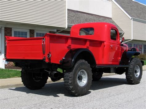 Forget Stock Dream 1946 Dodge Power Wagon Bring A Trailer