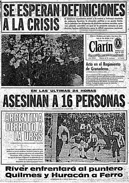 A 42 AÑos Del Golpe Los Días Previos Al Golpe La “salida” Que Apoyó