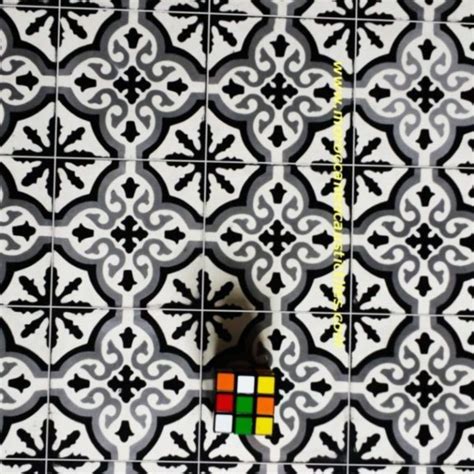 Encaustic Tile No 3 Moroccan Encaustic Tiles