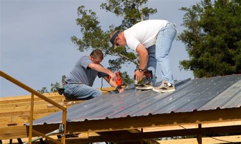 How To Install Metal Roofing On A Shed