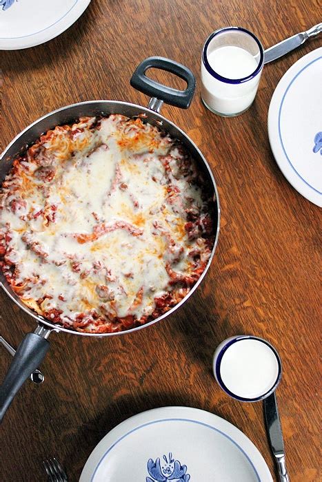 Skillet Lasagna Recipe Cleverly Simple