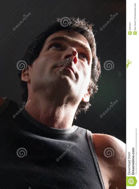 Dramatic Portrait Of Man Stock Image Image Of Dramatic 2563457