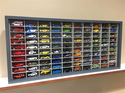 Hot Wheelsmatchboxother 164 Scale Diecast Display Case Cabinet Wall