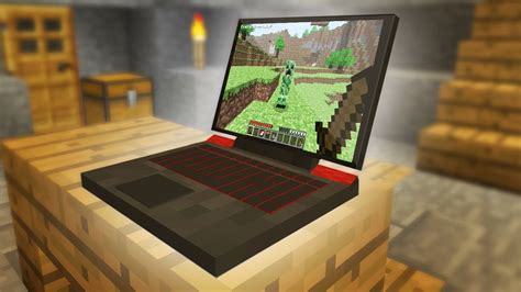 DziaŁajĄcy Laptop W Minecraft Youtube