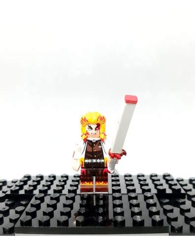 Minifigura Lego Kyojoru Rengoku Demon Slayer Meses Sin Intereses