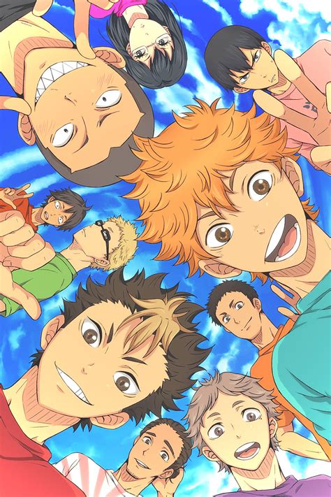 Haikyuu Poster Anime Canvas Haikyuu Poster Anime Prin