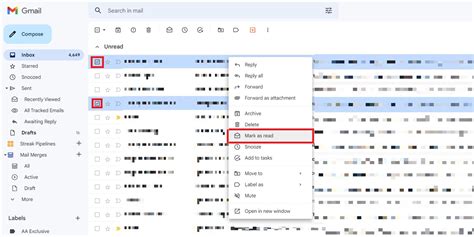 How To Mark All Emails As Read In Gmail Android Authority