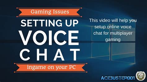 Setting Up Multiplayer Voice Chat For Pc Gaming Through Steam Youtube