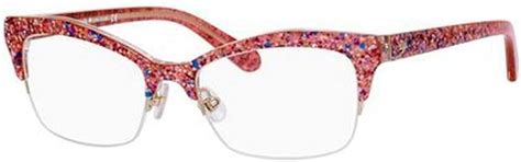 kate spade lyssa eyeglasses 0w55 multi glitter 49mm amazon ca shoes and handbags