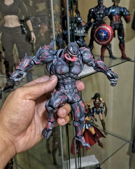 Custom Revoltech Riot From The Movie Venom 2018 Marvel Legends Action