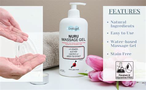 Amazon Com Japanese Nuru Massage Therapy Gel Aloe Vera Seaweed Green Tea Liquorice