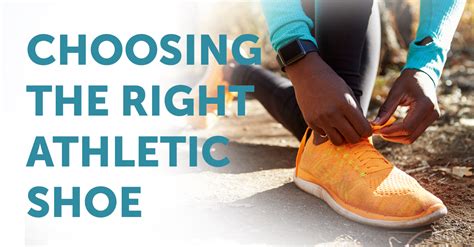 Choosing The Right Athletic Shoe Ptandme
