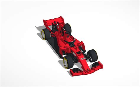 3d Design Formula 1 Race Car Tinkercad