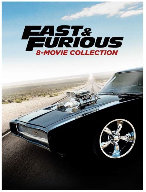 New Fast And And Furious 8 Movie Collection 1 8 Dvd