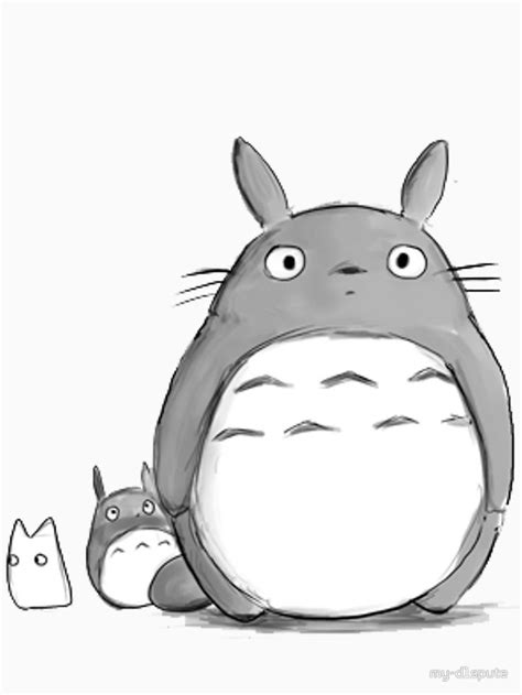 Redbubble Totoro Art Totoro Totoro Drawing