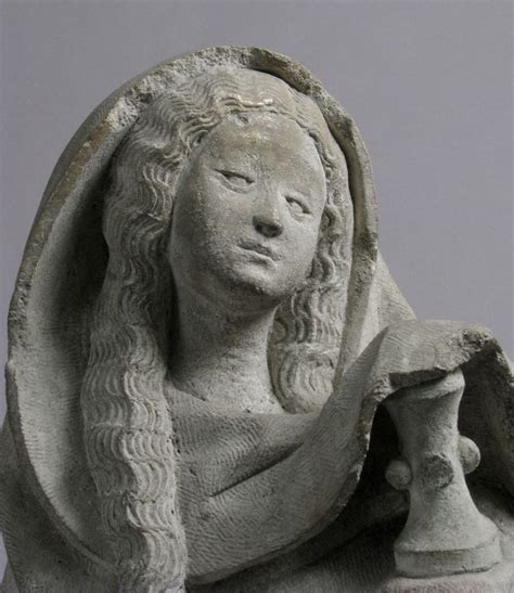 Saint Mary Magdalenedetail 15th Century Limestone French Mary