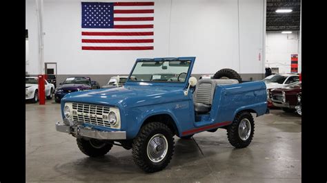 1966 Ford Bronco Roadster For Sale Walk Around Video 38k Miles