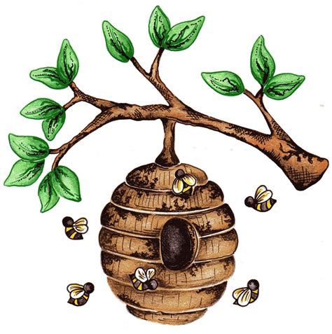 Https://tommynaija.com/draw/how To Draw A Beehive In A Tree