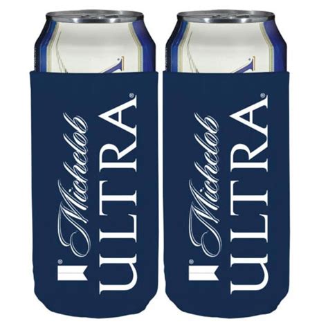 2 Authentic Michelob Ultra Slim Can Golf Beer Koozie Coozie Coolie