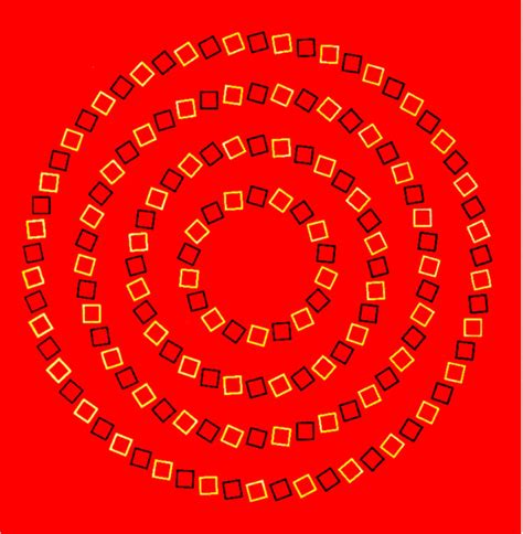 Pinnas Intertwining Illusion Geometric Illusions Optical Illusions