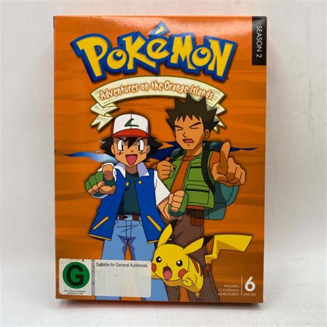 pokemon dvd set seasons 1 2 3 18 discs in total s