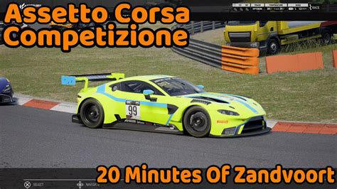 Assetto Corsa Competizione Minutes Of Zandvoort Youtube
