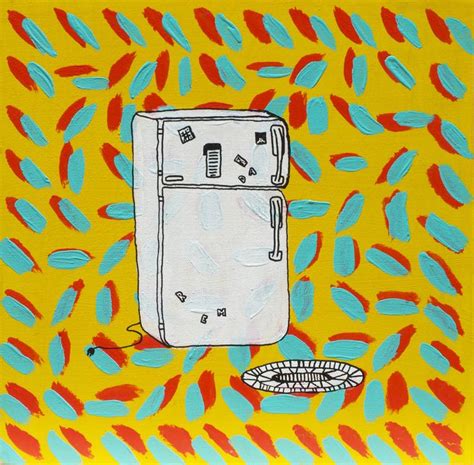 Refridgerator Painting By Luke Ryba Saatchi Art