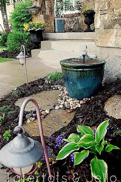18 Outdoor Fountain Ideas How To Make A Garden Fountain For Your Backyard