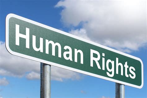 Human Rights - Highway sign image