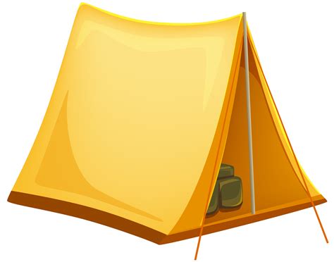Clipart Tent Yellow Tent Clipart Tent Yellow Tent Transparent Free For