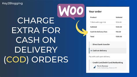 How To Charge Extra For Cash On Delivery Cod Orders On Woocommerce