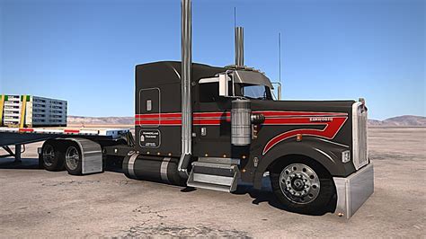 new cummins n14 zeemods straight pipes pinga kenworth w900 american truck simulator ats