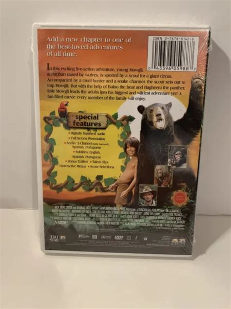 Rudyard Kiplings The Second Jungle Book Mowgli And Baloo Dvd 2001