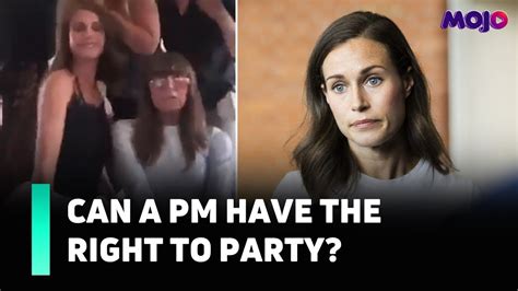 finland pm sanna marin s party video leaks opposition calls for drug test support pours in