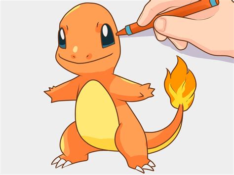 How To Draw Charmander With Pictures Wikihow