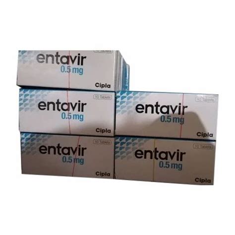 Cipla Entavir Tablet Packaging Type Box Packaging Size 1x10 At Best