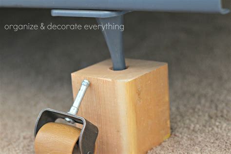 Diy Bed Risers Organize And Decorate Everything