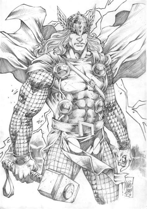 But when savage travels to buzzard's bluff, texas, to check out his inheritance, he meets the saloon's lovely manager, rachel baskin, and has a. Marcio Abreu THOR Drawing Pinup Original Art | Thor ...