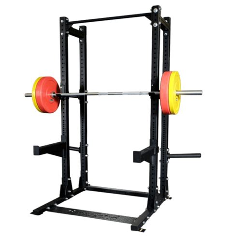 Body Solid Commercial Extended Half Rack Squat Rack Spr500back