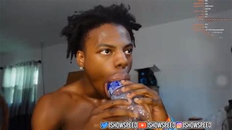 Ishowspeed Deep Throats Bottle After Trying Kylie Jenner Lip Challenge😱 Youtube