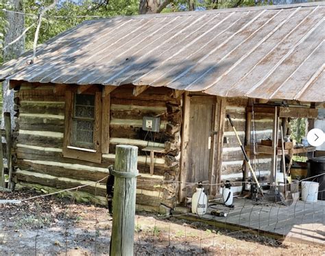 C1800s Log Cabin For Sale To Be Dismantled And Moved Climax Nc