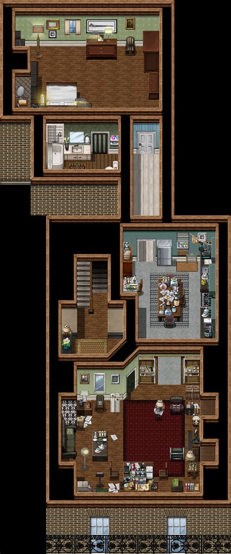 221b Baker Street 1st Floor Flat By Sherlockthegame On Deviantart