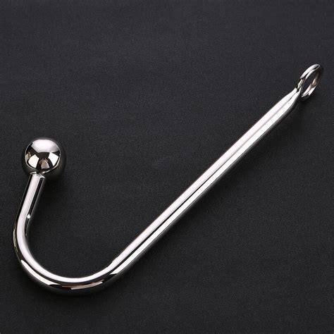 Metal Anal Hook Stainless Steel Anal Sex Toy Curved Hook Alternative Sexuality Plug Anal Dilator