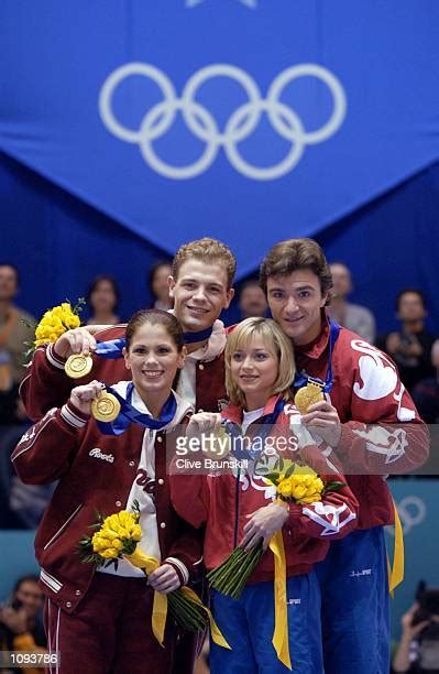 Olympic Gold Medalists Elena Berezhnaya Photos And Premium High Res