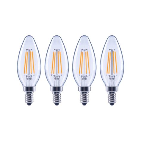 Ecosmart Led B11 E12 60w Equivalent Candelabra Light Bulb Dimmable