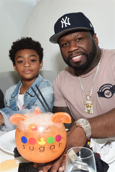 50 Cent Brings Son Sire Jackson To Sugar Factory For His 9th Birthday Enstarz