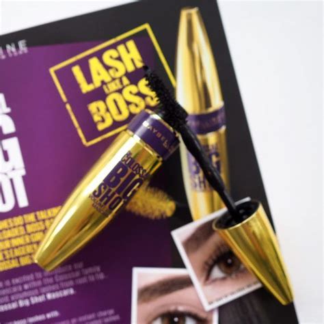 Big Shot Mascara Maybelline Colossal Like A Boss Appropriate Lashes